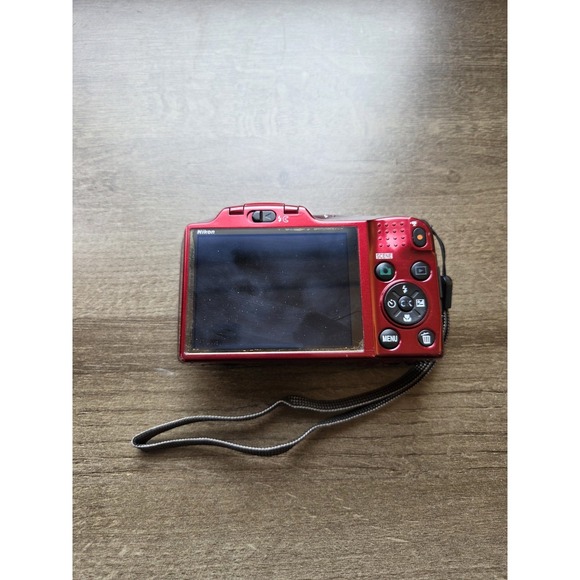 Nikon Coolpix L620 Red Digital Camera with SD Card READ - Picture 12 of 16
